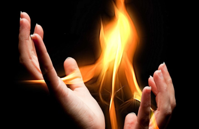 Ascuas de fuego sobre su cabeza