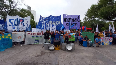 Resistencia se sumó a la manifestación contra el ajuste del gobierno nacional