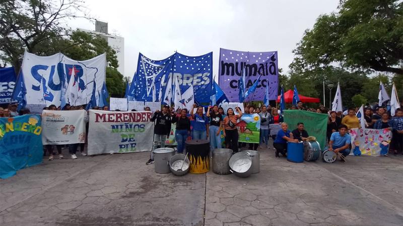 Resistencia se sumó a la manifestación contra el ajuste del gobierno nacional