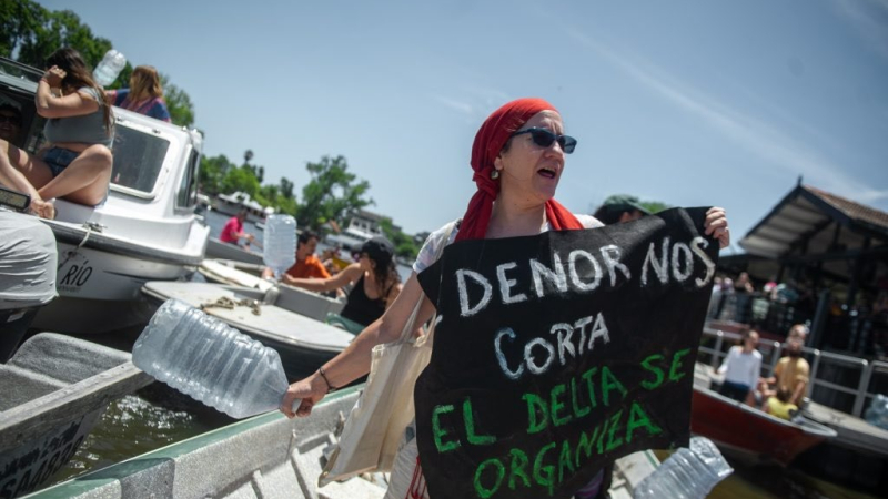 Delta: más de un mes sin luz