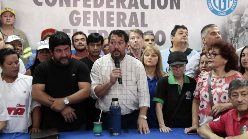 La CGT Chaco marchará alrededor de la plaza central y leerá un pronunciamiento