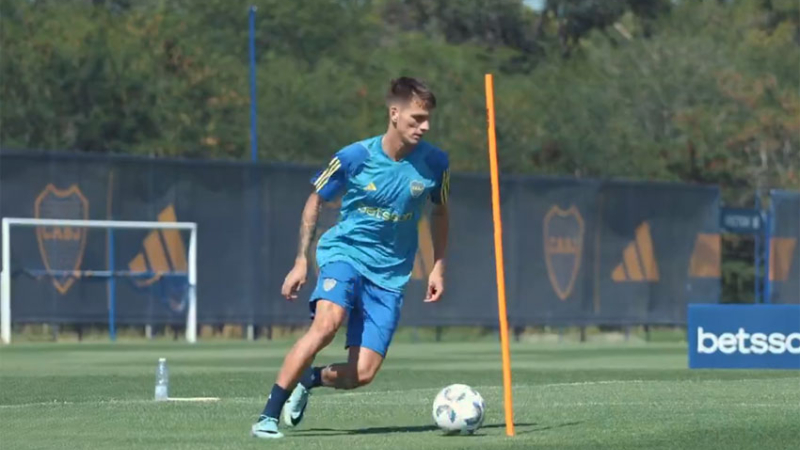 Boca presentó a Kevin Zenón