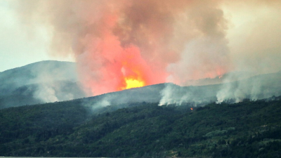 Los Alerces: ya hay más de 2.000 hectáreas quemadas en el parque nacional
