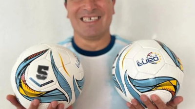 Silvio Velo: "Tener mi pelota es algo muy emocionante"