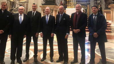 Alfredo González desde Roma: "Fue una ceremonia que generó mucha emoción en los argentinos"