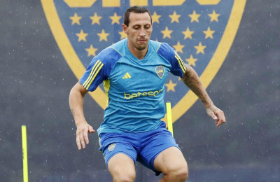 Boca: Cristian Lema y "Pipa" Benedetto entrenaron de manera diferenciada