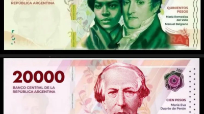 En junio entrarán en circulación los billetes de 10 mil y 20 mil pesos