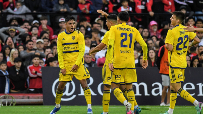 Boca le ganó a Newell"s y se acomodó en la Copa de la Liga