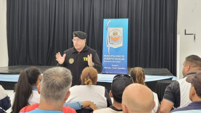 Puerto Vilelas: iniciaron las capacitaciones a preventores de la Guardia Urbana Municipal