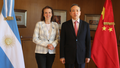 Diana Mondino viaja a China para tratar de aplacar las tensiones