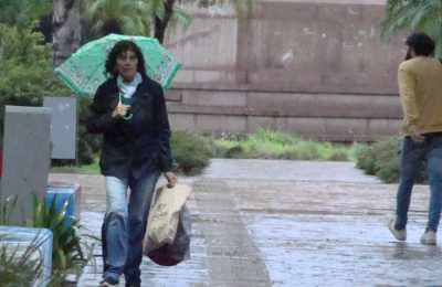 El tiempo: lluvias hoy y mañana, y una mejoría a partir del martes