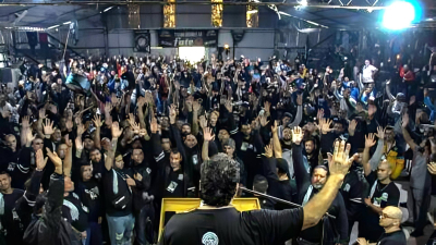 Asamblea general del Sindicato de Neumático llamó a rechazar la reforma laboral
