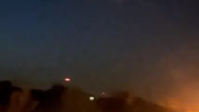 Israel atacó a Irán en represalia al bombardeo que sufrió el sábado pasado
