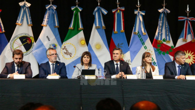 Bullrich en Chaco: "Con orgullo acompaño el pedido del gobernador sobre el clan Sena"