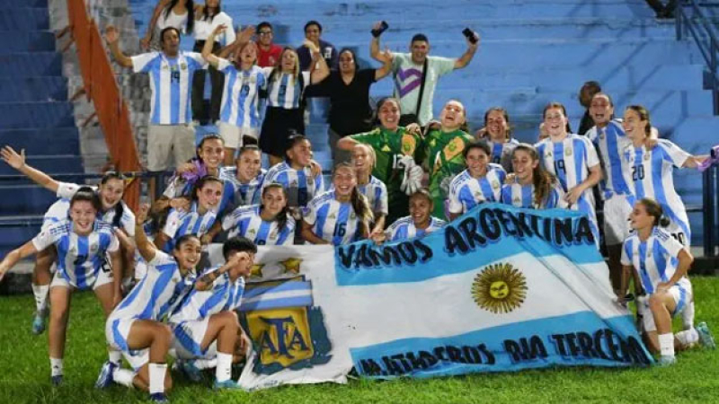 La selección femenina Sub 20 clasificó al Mundial de Colombia