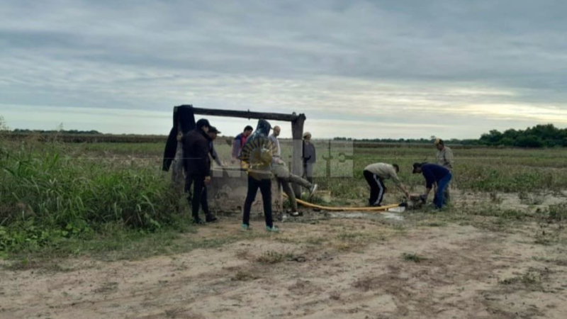 Crimen de Romina Karban: hallaron la quinta vaina y buzos buscaron la pistola en un aljibe