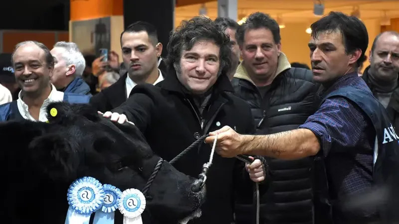 "Vamos a eliminar el Impuesto País y luego las retenciones para que el campo sea libre"