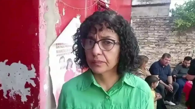 "Me veo en Cristo, acusada y crucificada injustamente"