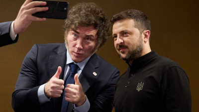 "Acto hostil", la crítica del gobierno ruso a Milei por su acercamiento a Zelenski