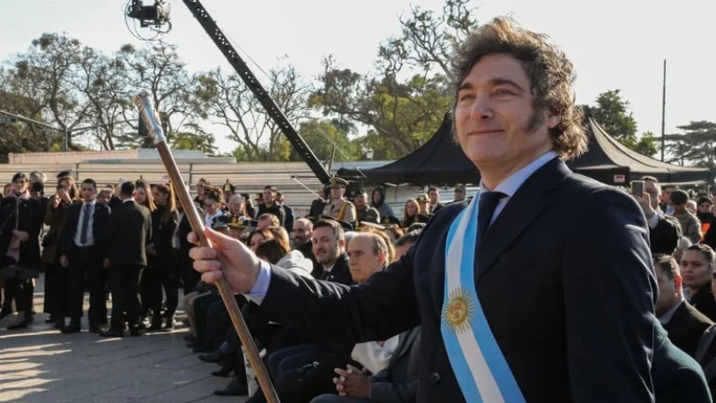 Milei recibió a cuatro gobernadores en la Casa Rosada luego de relanzar el Pacto de Mayo