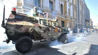 Militares ingresaron al Palacio Presidencial en Bolivia