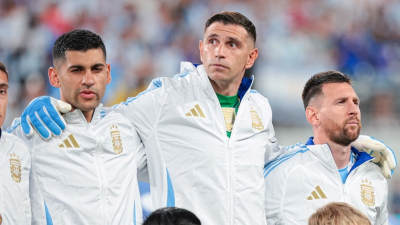 Dibu Martínez: "Sé que, atajando una o dos, nosotros ganamos"