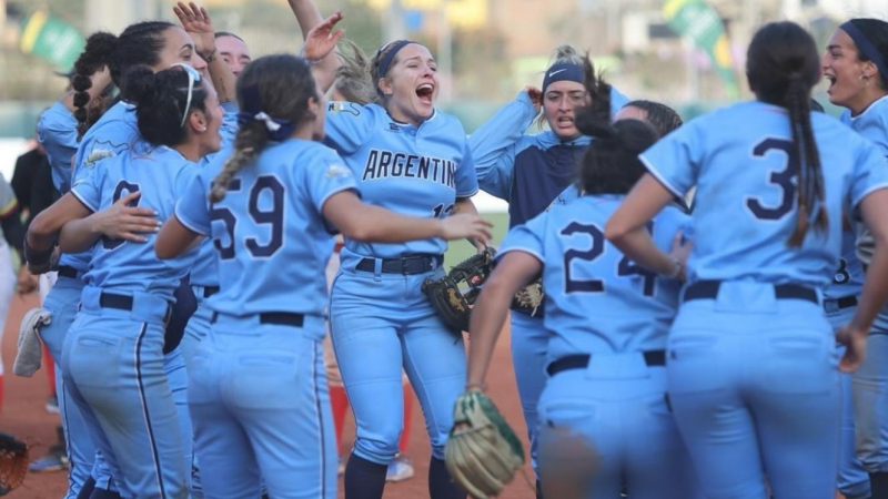 Sóftbol: Argentina se quedó con el Sudamericano femenino