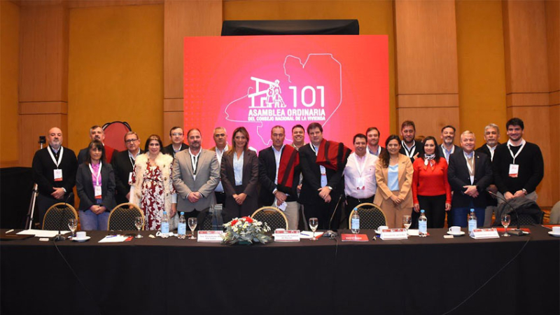 Chaco participó de la 101° asamblea del Consejo Nacional de la Vivienda