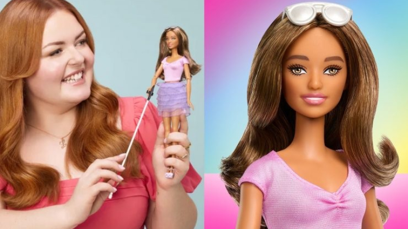 Barbie presenta su nueva muñeca ciega para "simbolizar la diversidad"