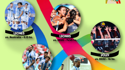 Los equipos argentinos este sábado en París