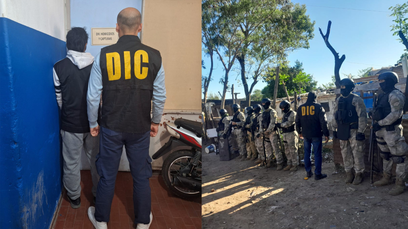 Detuvieron a un "gatillero" que sembraba el pánico en Villa Prosperidad