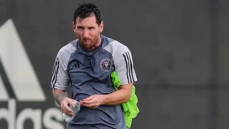 Lionel Messi se entrenó con el Inter Miami y se acerca su vuelta a las canchas