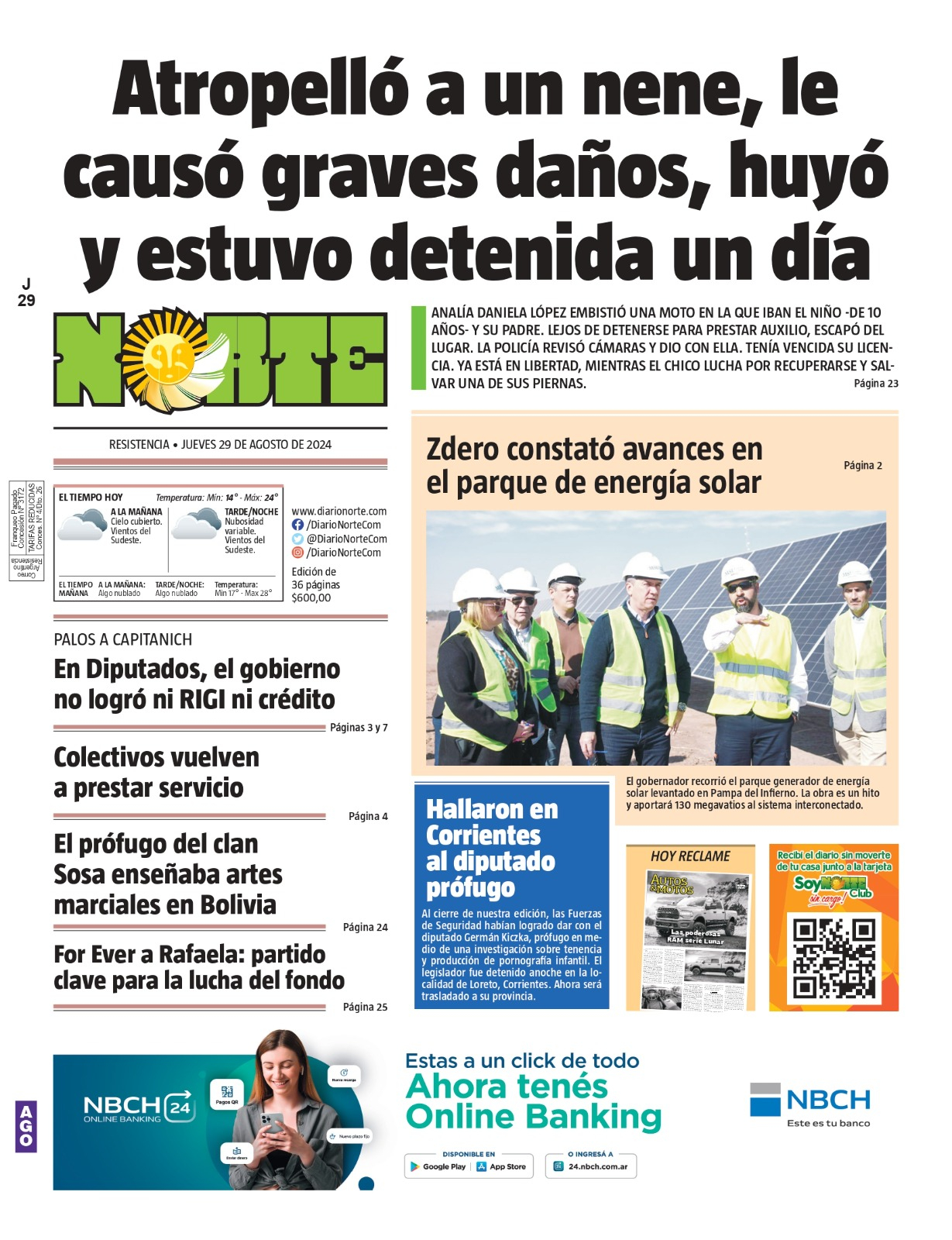 Edición del 29-08-2024
