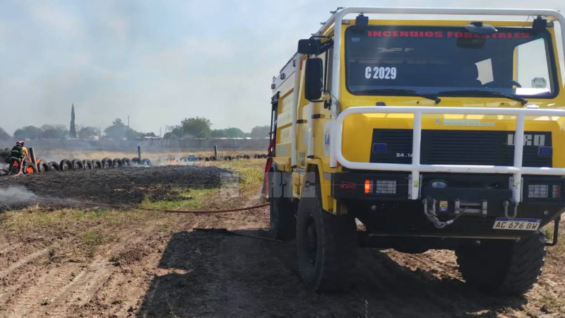 El rápido accionar de los bomberos evitó una tragedia en General San Martín 