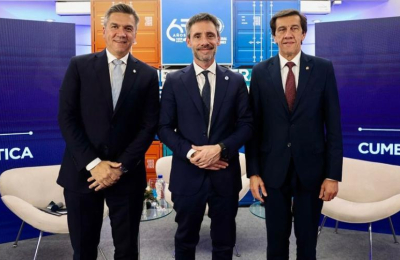 Zdero participó en la cumbre federal de logística en el CFI