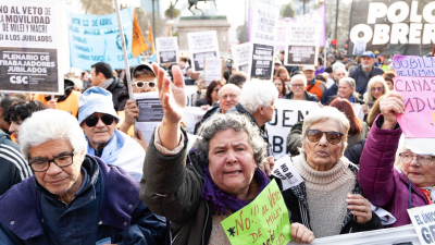 "Los jubilados invitamos a los jóvenes a luchar por el país"