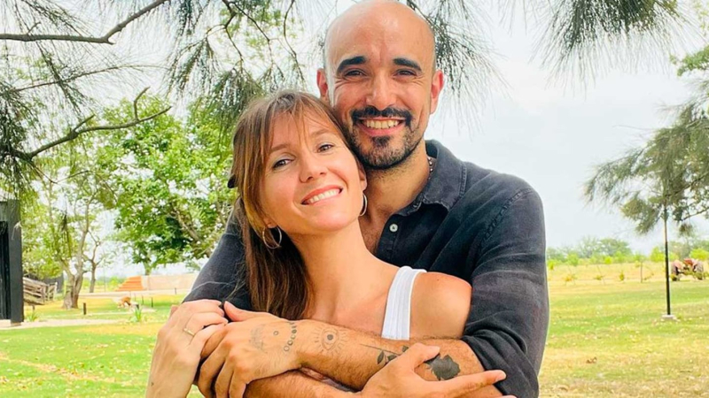 Nació Rosario, la hija de Abel Pintos y Mora Calabrese: la primera foto