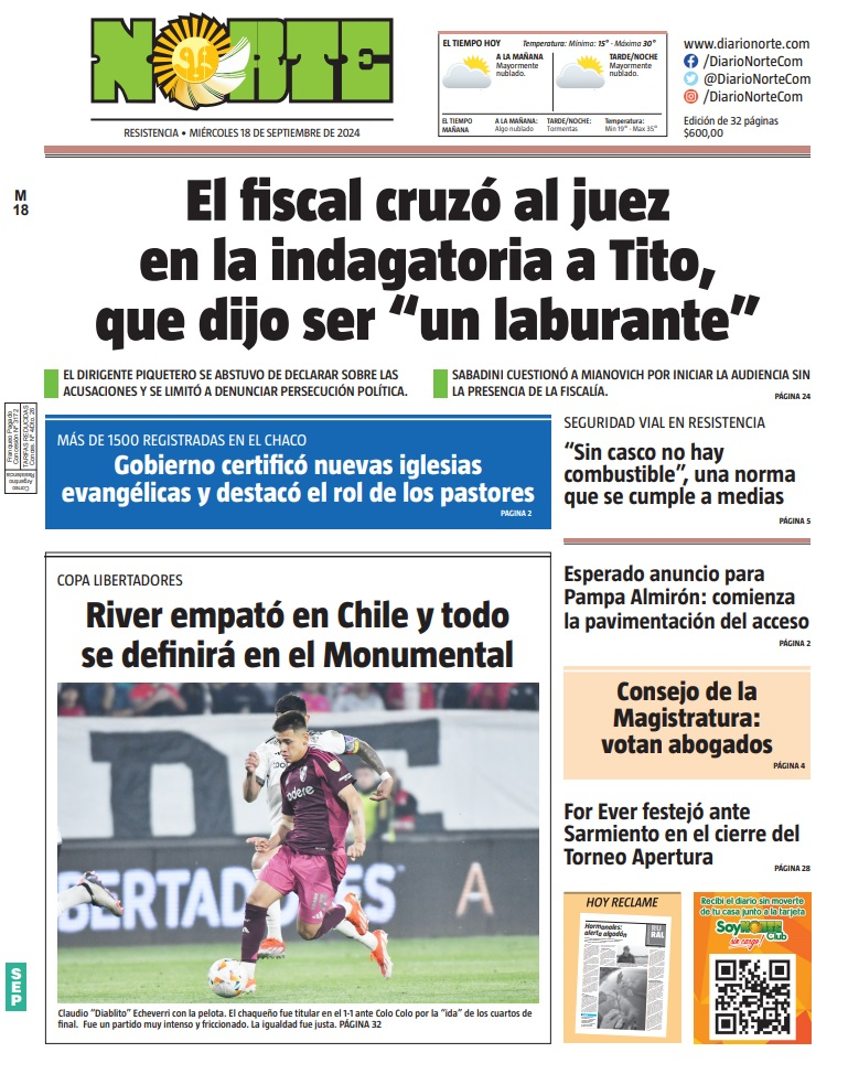 Edición del 18-09-2024