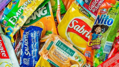 Peligro en los envoltorios de alimentos