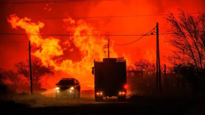 Córdoba arrasada por el fuego: focos activos, evacuados y un detenido