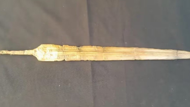 Egipto: la espada de Ramsés II hallada en perfecto estado 