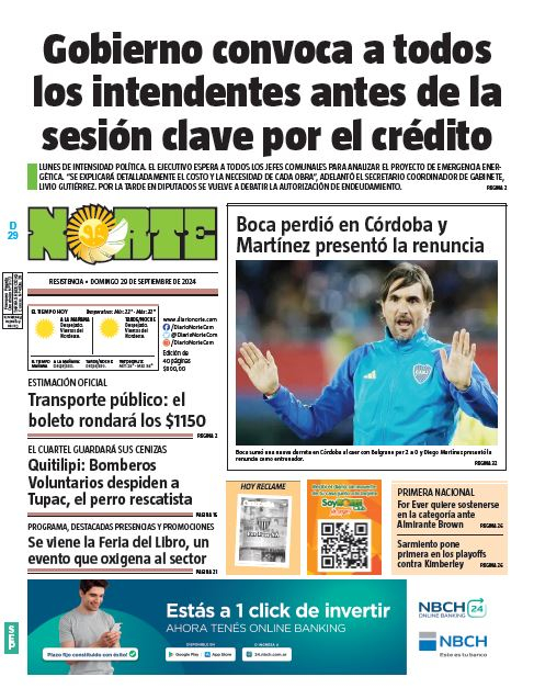 Edición del 29/09/2024