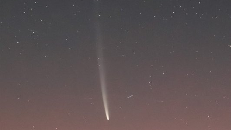 El "cometa del siglo" ya puede verse en el cielo argentino