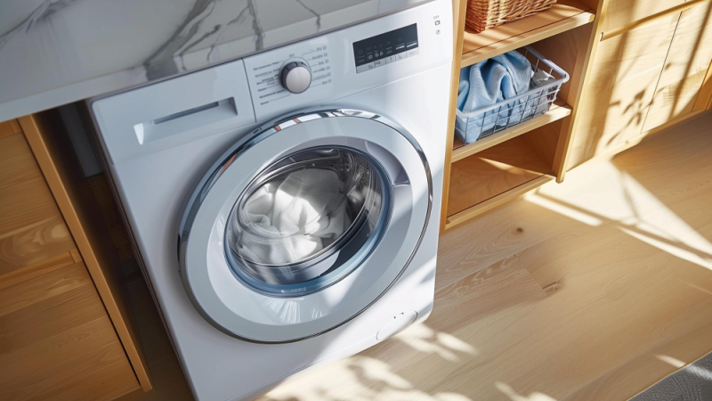 Guía de lavarropas con funciones eco-friendly y de alta eficiencia