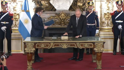 Gerardo Werthein asumió como nuevo canciller en reemplazo de Diana Mondino