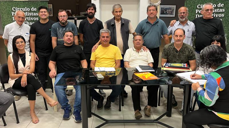 El Círculo de Periodistas Deportivos del Chaco renovó sus autoridades