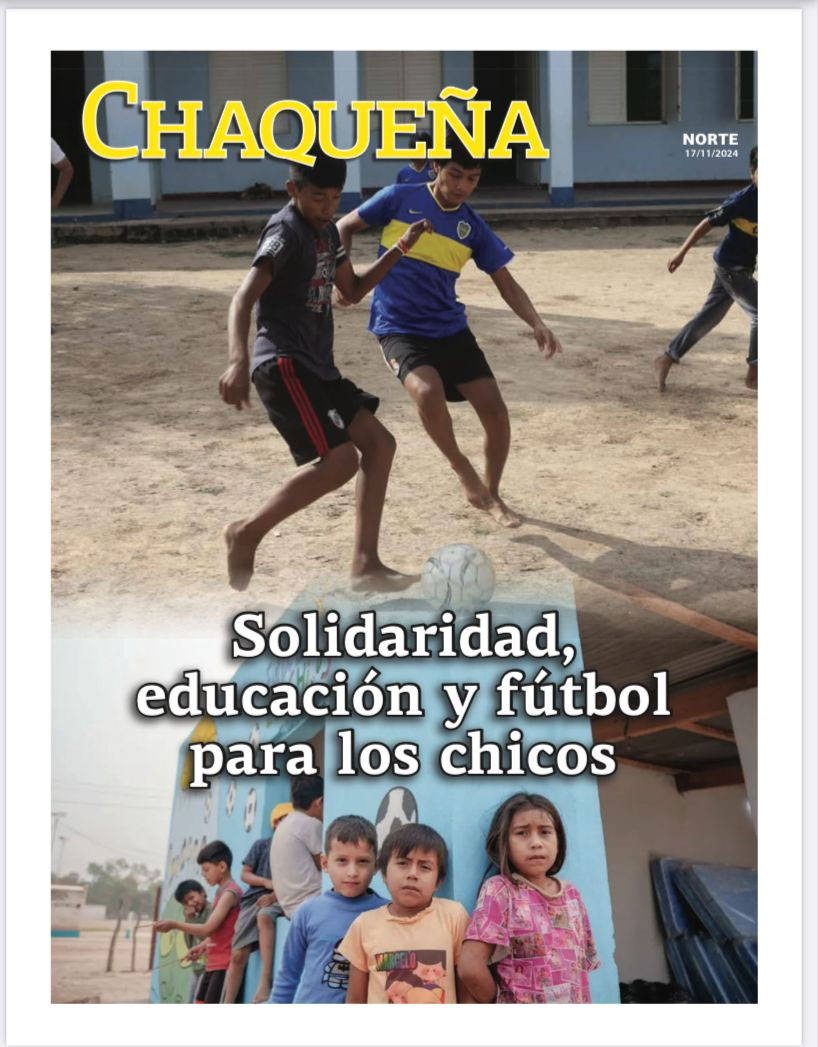 Solidaridad, educación y fútbol para los chicos