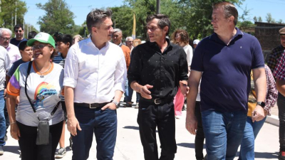 Zdero inauguró pavimento urbano en Colonia Aborigen