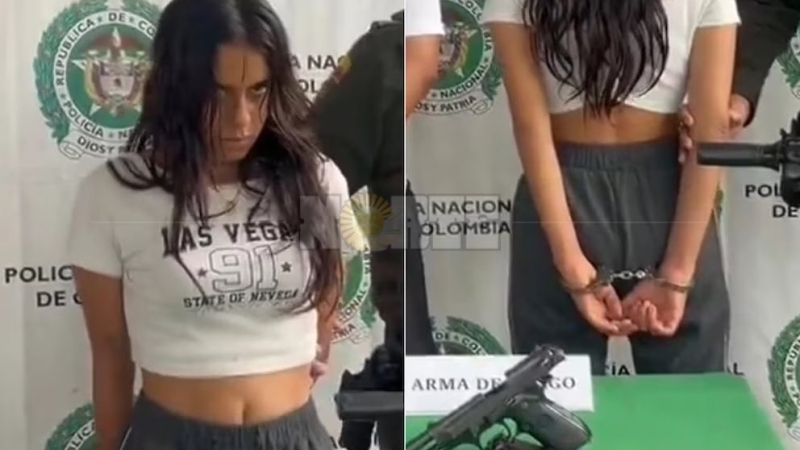 Cayó "La Muñeca", temible sicaria colombiana
