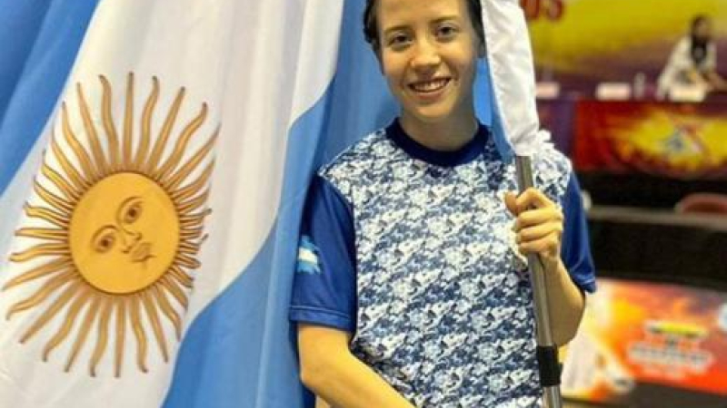 Gran año de la saenzpeñense Lourdes Sotelo en kung fu